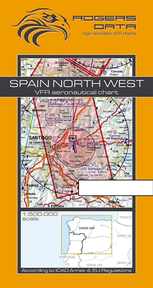 Rogers Data - Spain North West VFR Chart